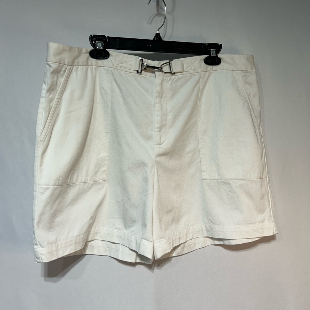 CHAPS 100% cotton- Women's White Shorts